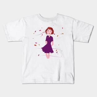 Dreamgirl - Princess of the Fall Kids T-Shirt